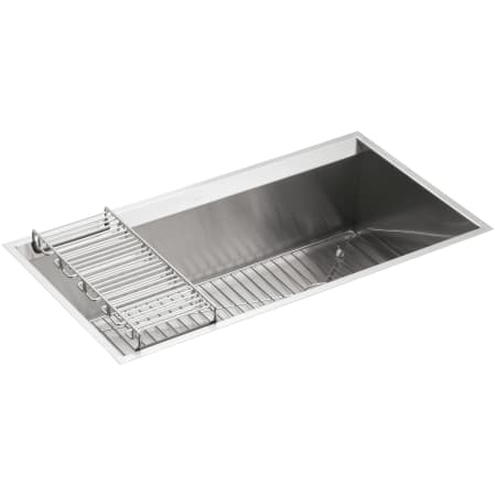 A large image of the Kohler K-3673 Stainless Steel