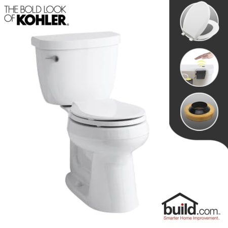 A large image of the Kohler K-3888-Touchless White