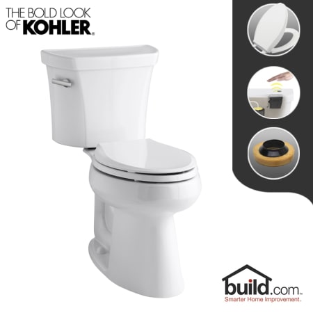 A large image of the Kohler K-3889-Touchless White