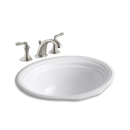 A large image of the Kohler K-394-4/K-2336 Brushed Nickel