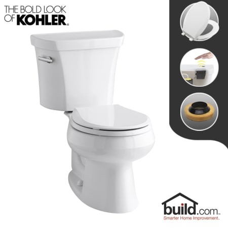 A large image of the Kohler K-3977-Touchless White