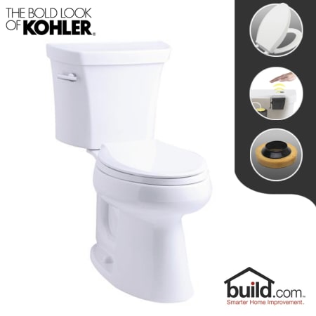 A large image of the Kohler K-3999-Touchless White