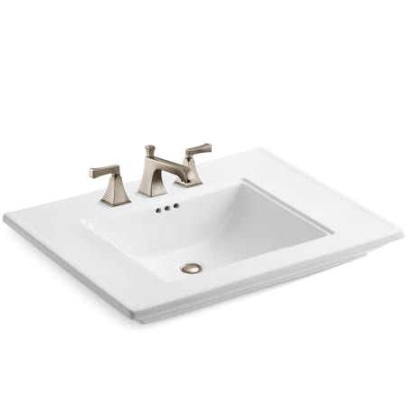 A large image of the Kohler K-454-4V/K-2269-8 Brushed Bronze