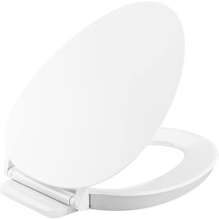 A large image of the Kohler K-57777 White / Ice Grey