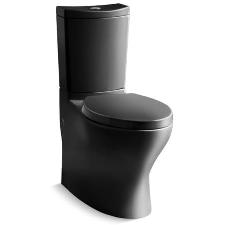 A large image of the Kohler K-6355 Black Black