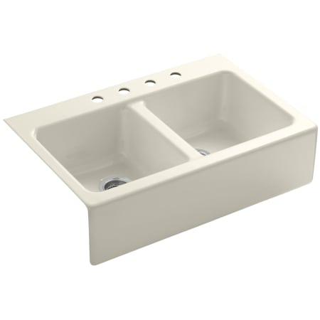 A large image of the Kohler K-6534-4 Almond