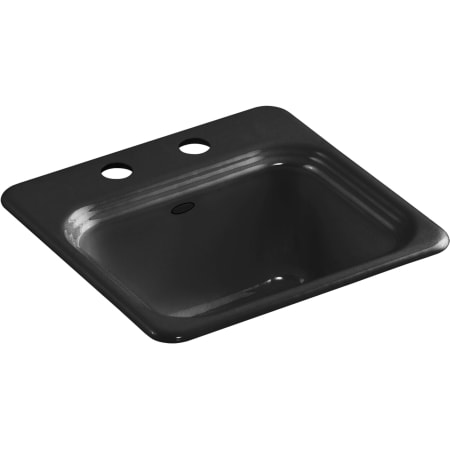 A large image of the Kohler K-6579-2 Black