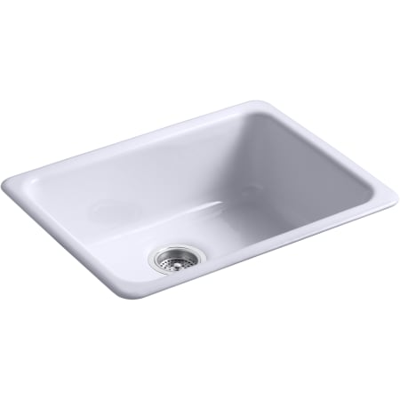 Kohler K 6585 Grl Lavender Grey Iron Tones 24 1 4 Undermount Single Basin Cast Iron Kitchen Sink Faucet Com