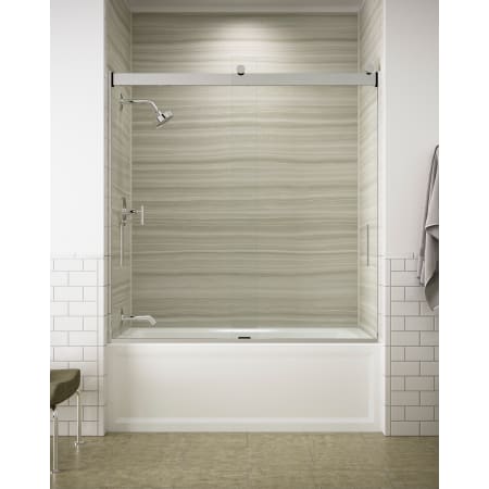 A large image of the Kohler K-706000 Bright Silver