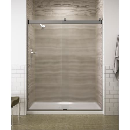 A large image of the Kohler K-706009-D3 Bright Silver