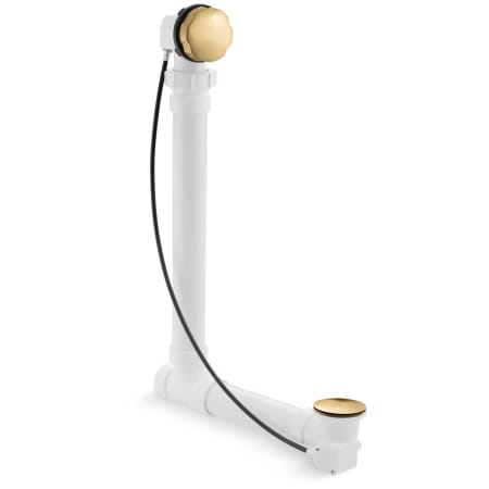 A large image of the Kohler K-7213 Vibrant Brushed Moderne Brass