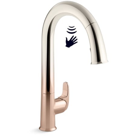 Kohler K-72218-VS Vibrant Stainless Sensate Touchless ...