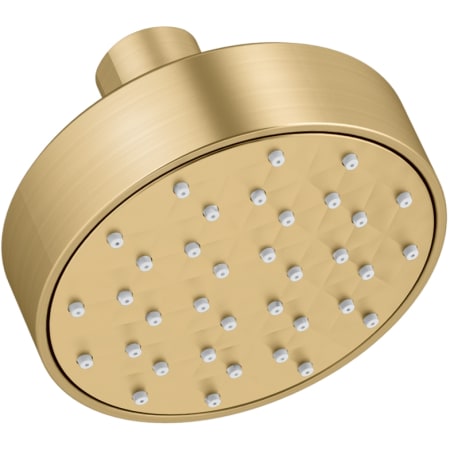 A large image of the Kohler K-72417-Y Vibrant Brushed Moderne Brass