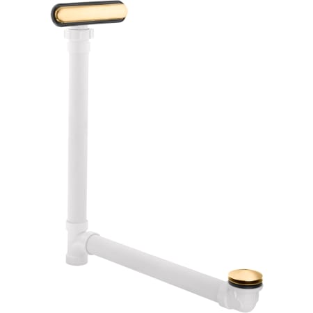 A large image of the Kohler K-7272 Vibrant Brushed Moderne Brass