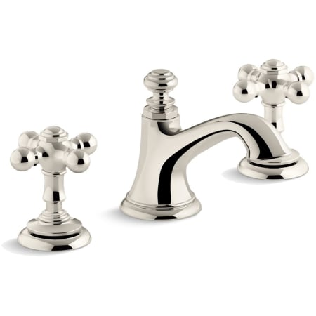 A large image of the Kohler K-72759-3 Vibrant Polished Nickel