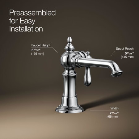 A large image of the Kohler K-72762-9M Alternate Image