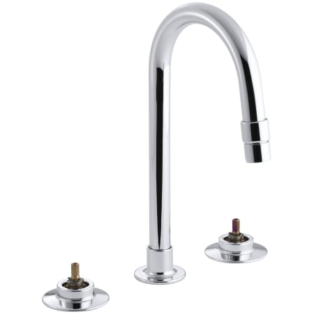 Kohler K 7303 Kn Cp Polished Chrome Triton 0 5 Gpm Widespread Bathroom Faucet Less Handles Faucetdirect Com