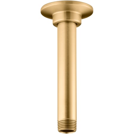 A large image of the Kohler K-7394 Vibrant Brushed Moderne Brass