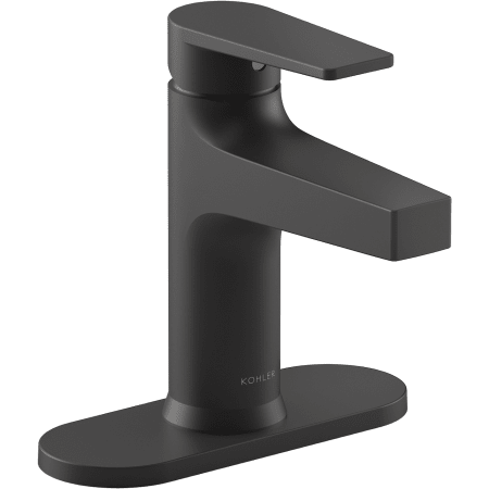 A large image of the Kohler K-74021-4 Matte Black