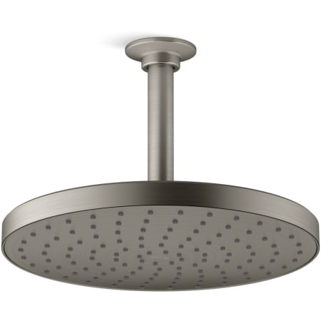 kohler shower nickel brushed head vibrant heads awaken bn rain spray rainhead lowes