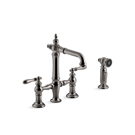 A large image of the Kohler K-76520-4 Vibrant Titanium