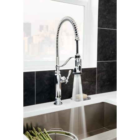 Kohler K-77515-CP Polished Chrome Tournant 1.5 GPM Single Hole Pre