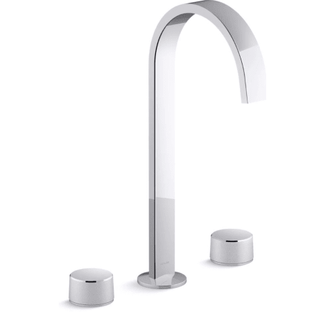 A large image of the Kohler K-77966-8 Polished Chrome