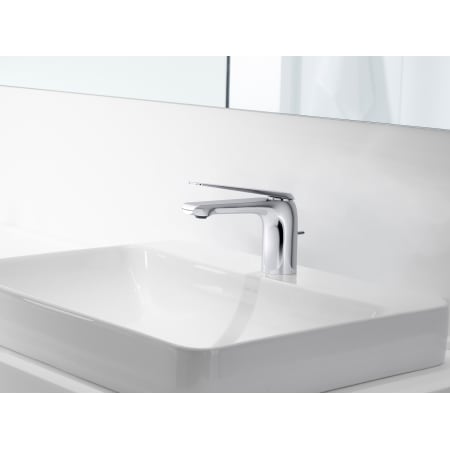 Kohler K-77968-BL Matte Black Components 1.2 GPM Single Hole Bathroom ...