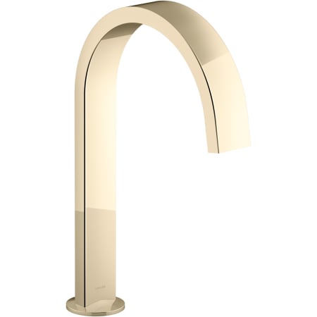 A large image of the Kohler K-77986 Vibrant French Gold