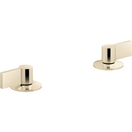 A large image of the Kohler K-77990-4 Vibrant French Gold