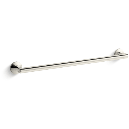 A large image of the Kohler K-78373 Vibrant Polished Nickel