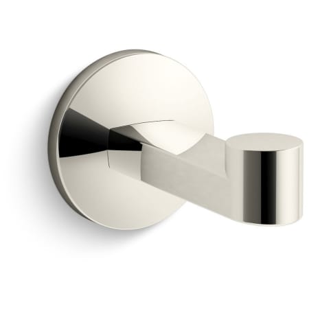 A large image of the Kohler K-78378 Vibrant Polished Nickel