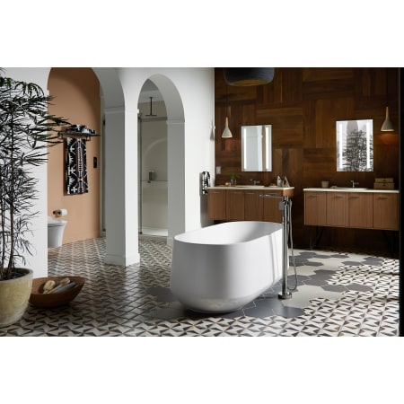 kohler ceric freestanding tub