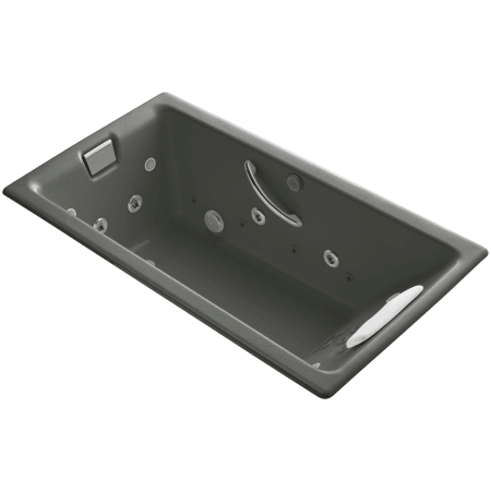 A large image of the Kohler K-856-V Thunder Grey