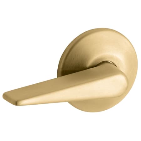 A large image of the Kohler K-9167-L Vibrant Brushed Moderne Brass