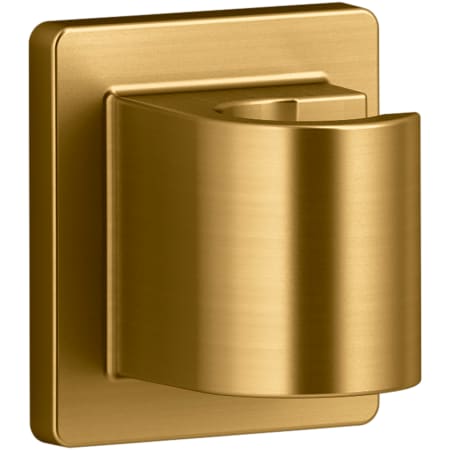 A large image of the Kohler K-98347 Vibrant Brushed Moderne Brass