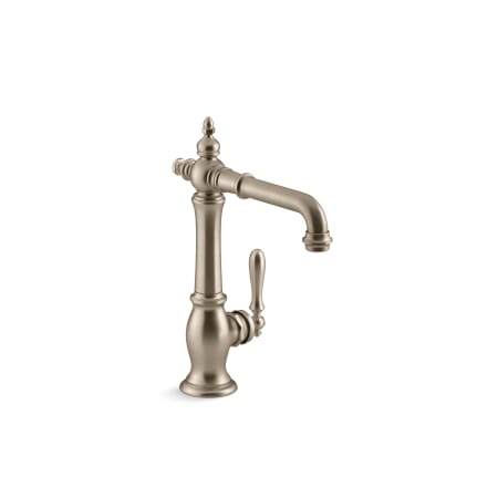 A large image of the Kohler K-99267 Vibrant Brushed Bronze