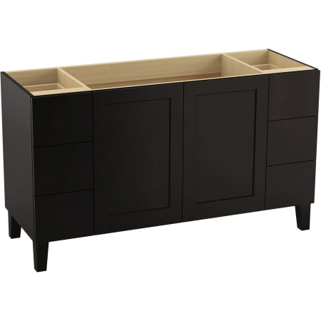 A large image of the Kohler K-99536-LGSD Batiste Black