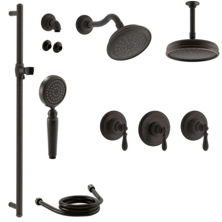A large image of the Kohler K-ARTIFACTS-DMS17S-9M Oil Rubbed Bronze (2BZ)