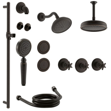 A large image of the Kohler K-ARTIFACTS-DMS18S-3M Oil Rubbed Bronze (2BZ)