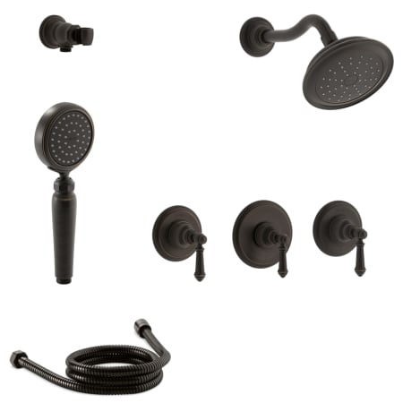 A large image of the Kohler K-ARTIFACTS-MS11-4E Oil Rubbed Bronze (2BZ)