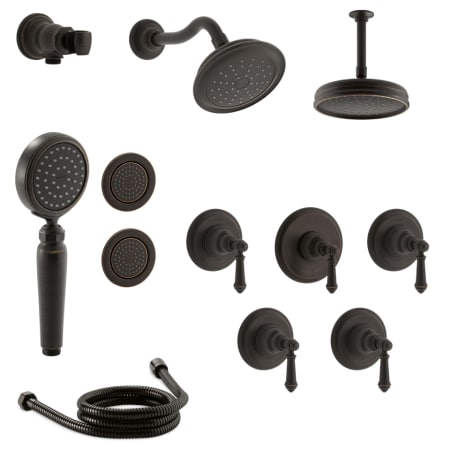 A large image of the Kohler K-ARTIFACTS-MS18-4 Oil Rubbed Bronze (2BZ)