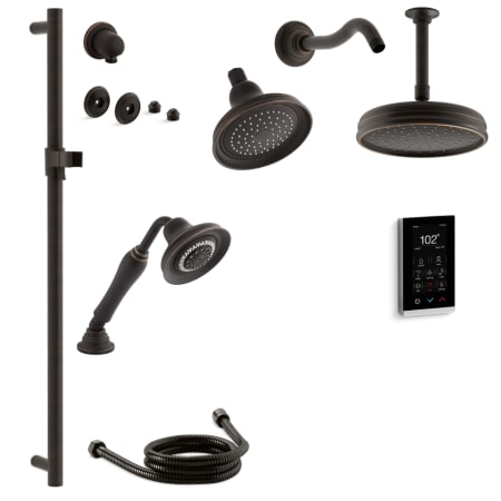 A large image of the Kohler K-BANCROFT-DTV17S Oil Rubbed Bronze (2BZ)