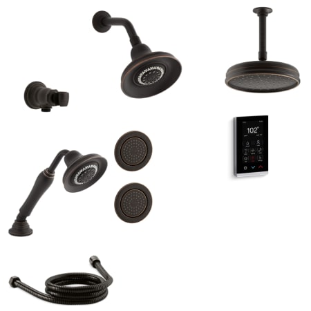 A large image of the Kohler K-BANCROFT-DTV28 Oil Rubbed Bronze (2BZ)