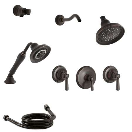 A large image of the Kohler K-BANCROFT-MS11-4 Oil Rubbed Bronze (2BZ)
