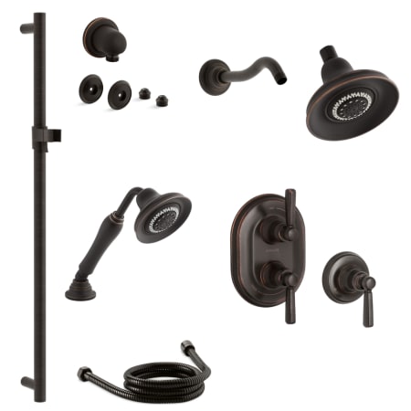 A large image of the Kohler K-BANCROFT-SMS21-4 Oil Rubbed Bronze (2BZ)