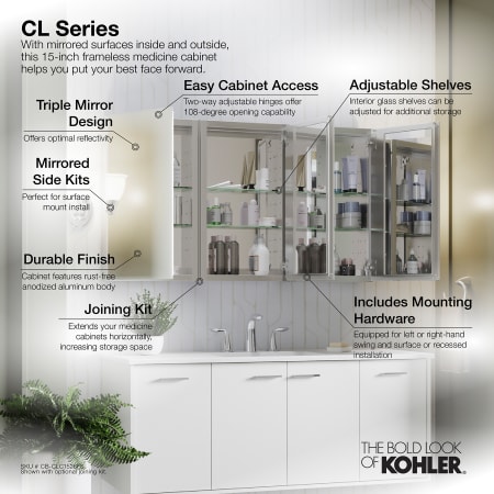 A large image of the Kohler K-CB-CLC1526FS Infographic