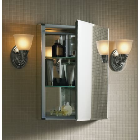 Kohler K Cb Clc2026fs Silver Aluminum 20 X 26 Single Door A Large Image Of The Kohler K Cb Clc2026fs