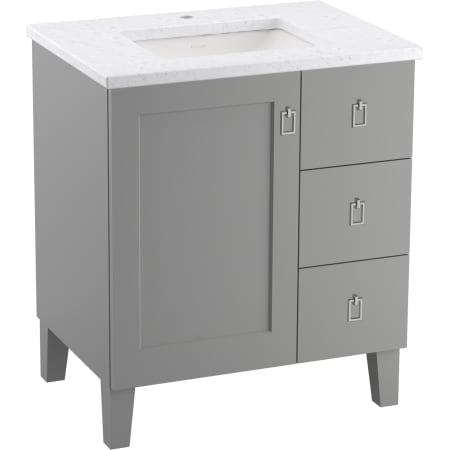 A large image of the Kohler K-CM99530-BD1 Mohair Grey