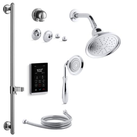 A large image of the Kohler K-DEVONSHIRE-DTV11S-E Polished Chrome